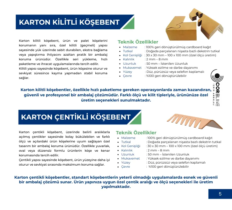 İzmir Ambalaj Türkce Katalog